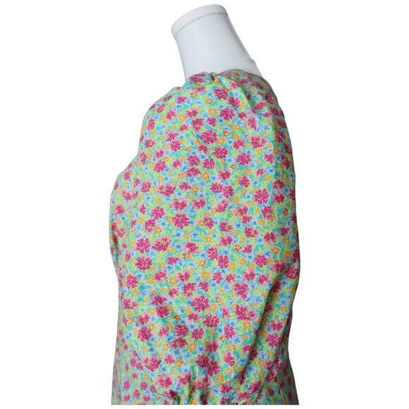 LOVERS AND FRIENDS Luella Mini Dress in Millie Floral Multi Size M - Picture 7 of 11